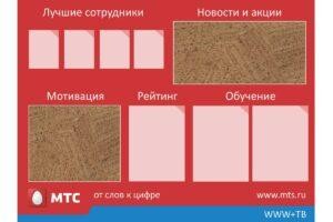 Информационные стенды с карманами
